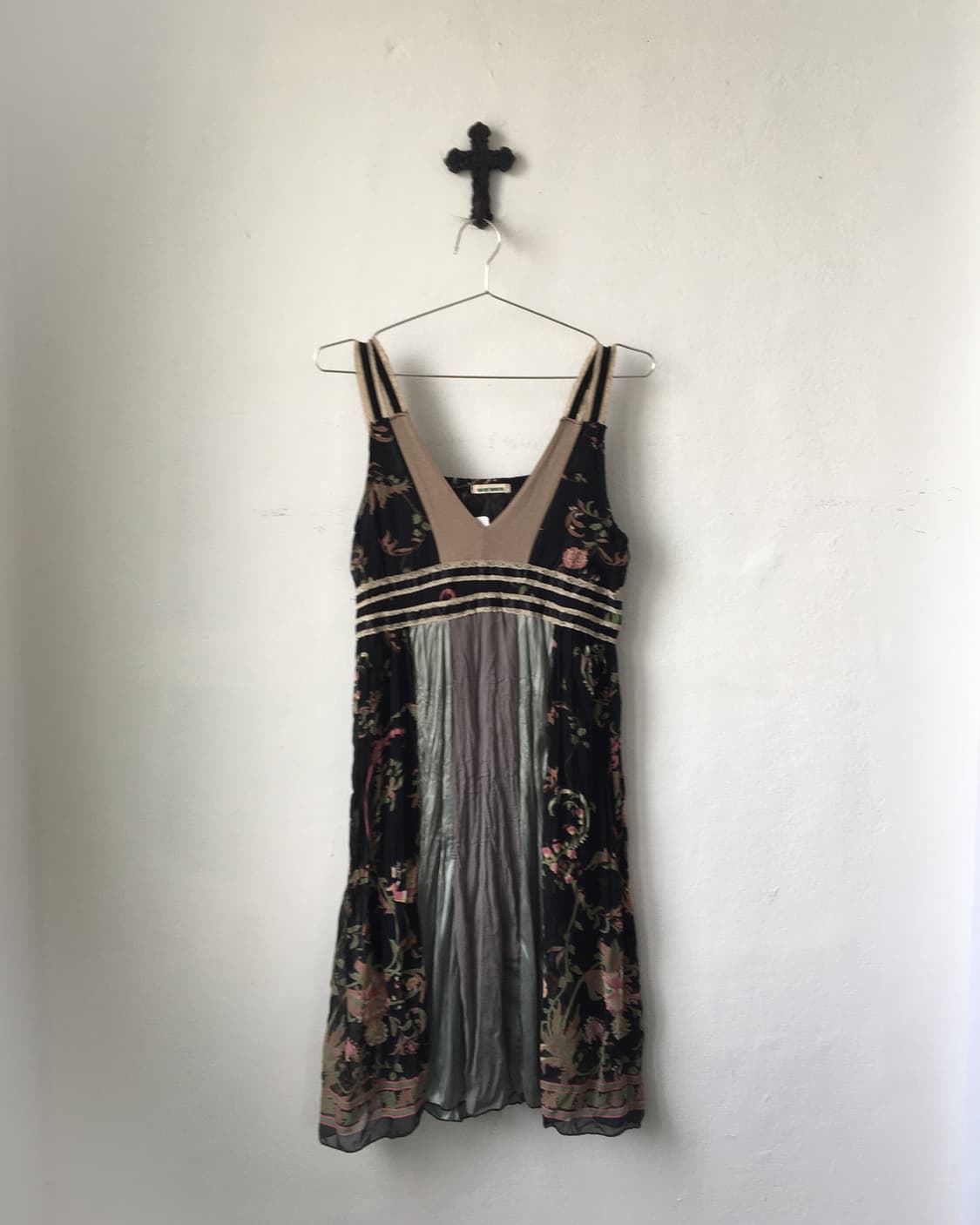 Oriental mood patch work onepiece 상품이미지2