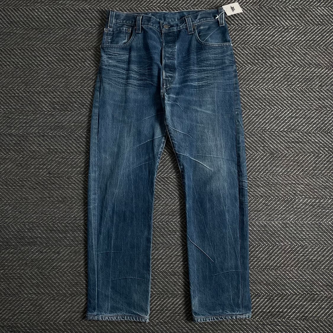 리바이스 501 워싱 데님 레귤러 팬츠o 3056 상품이미지1