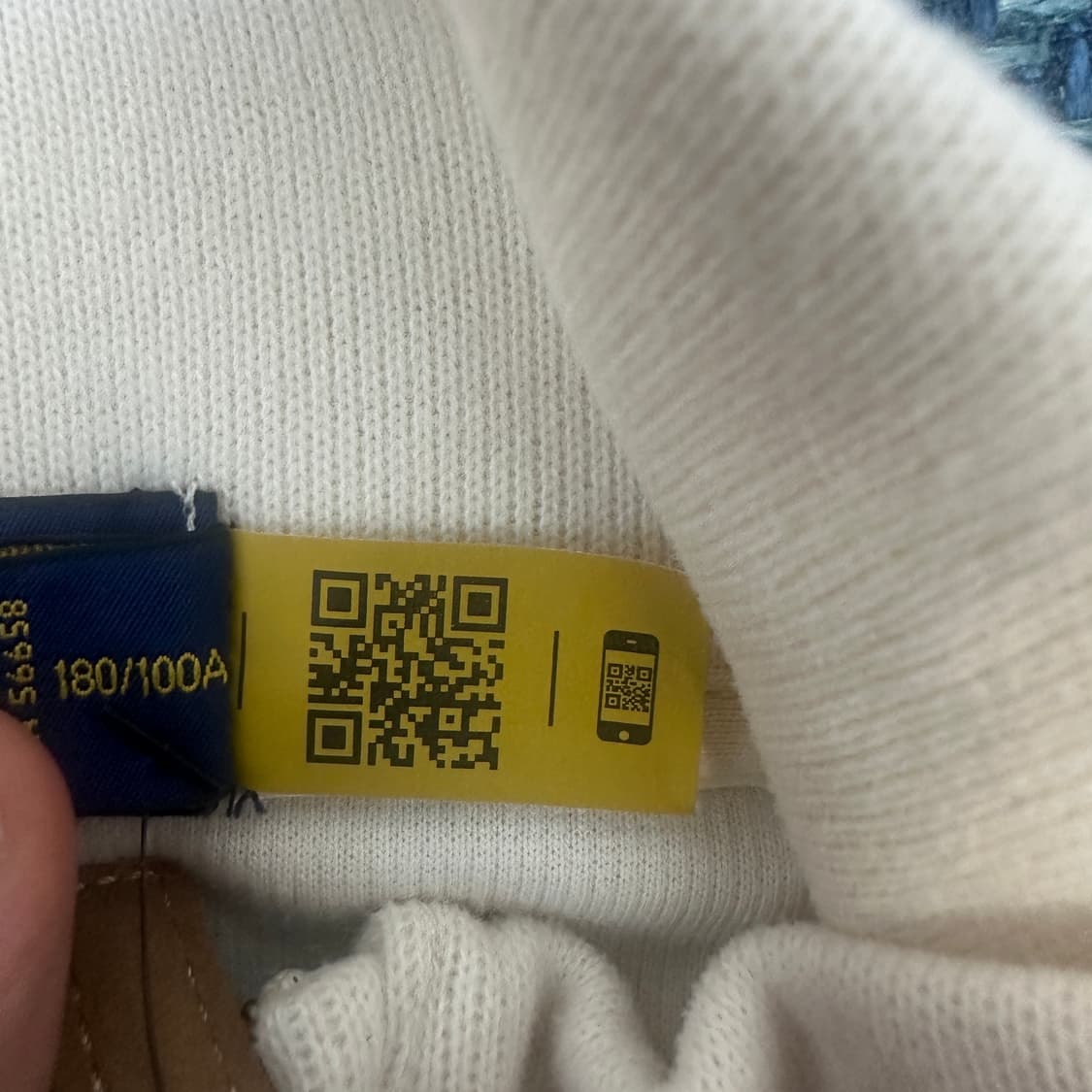 [L] 폴로 반집업 니트 상품이미지3