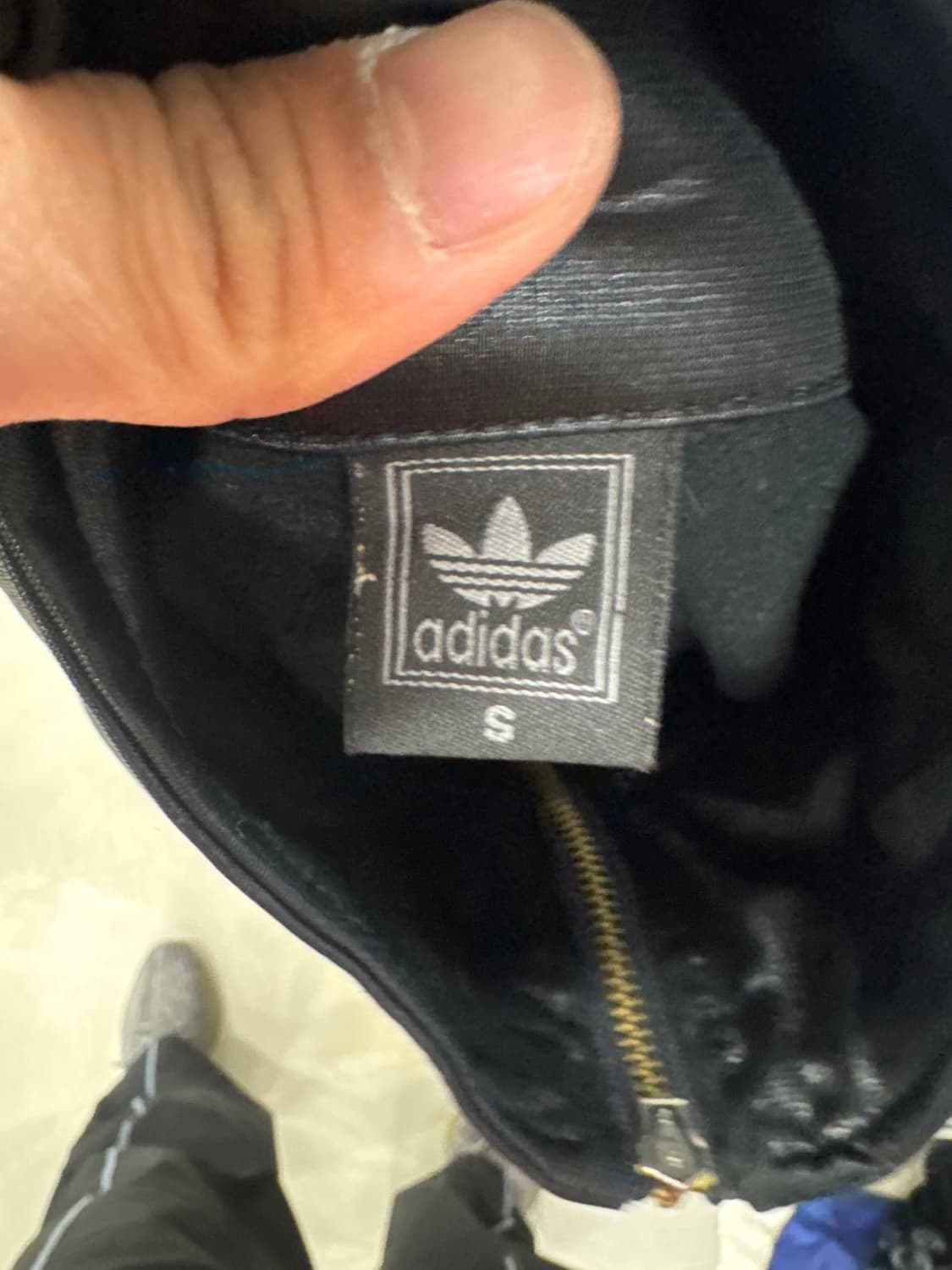 아디다스 칠레 유광 트랙탑 자켓 S 상품이미지5