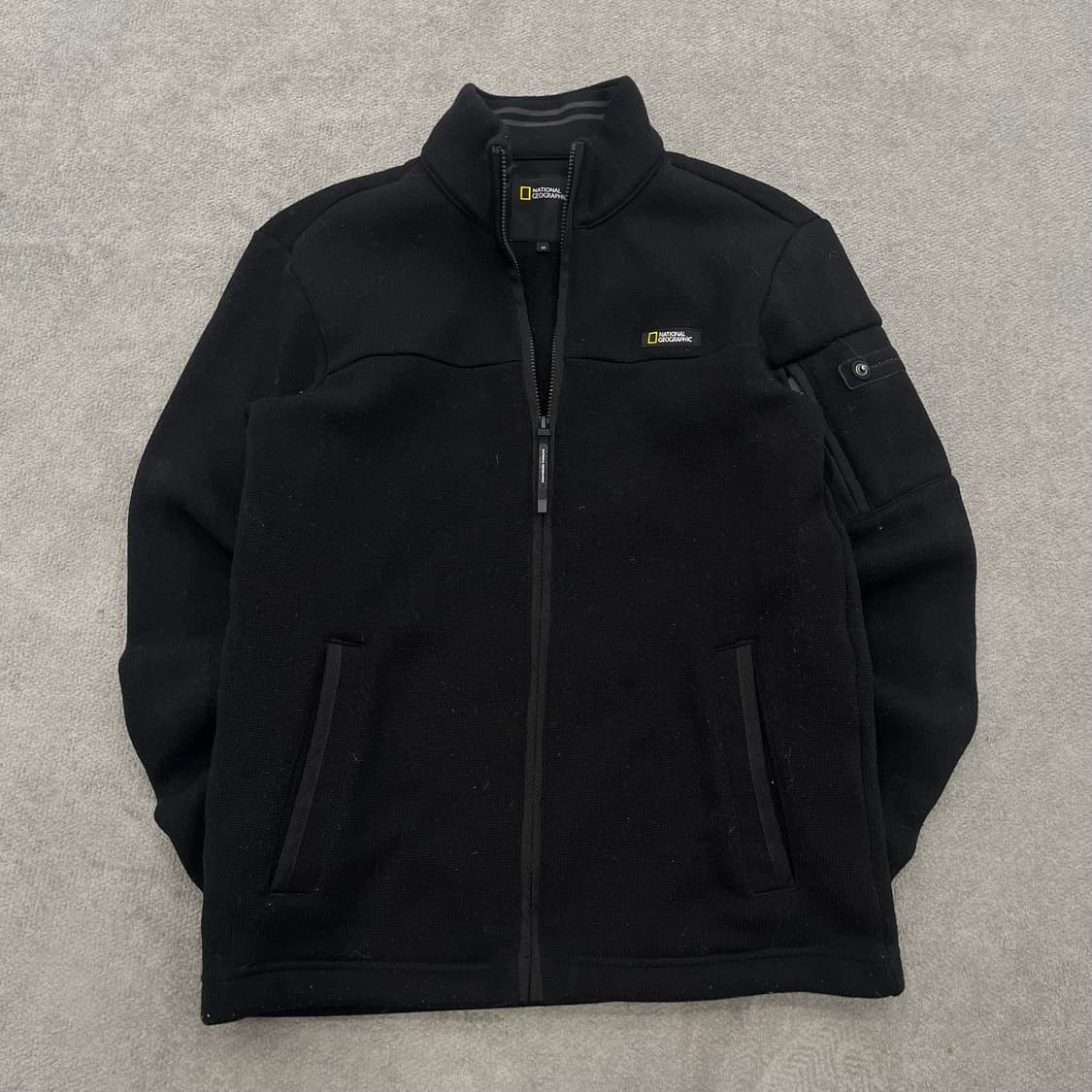 M 내셔널지오그래픽 니트집업 자켓 상품이미지1
