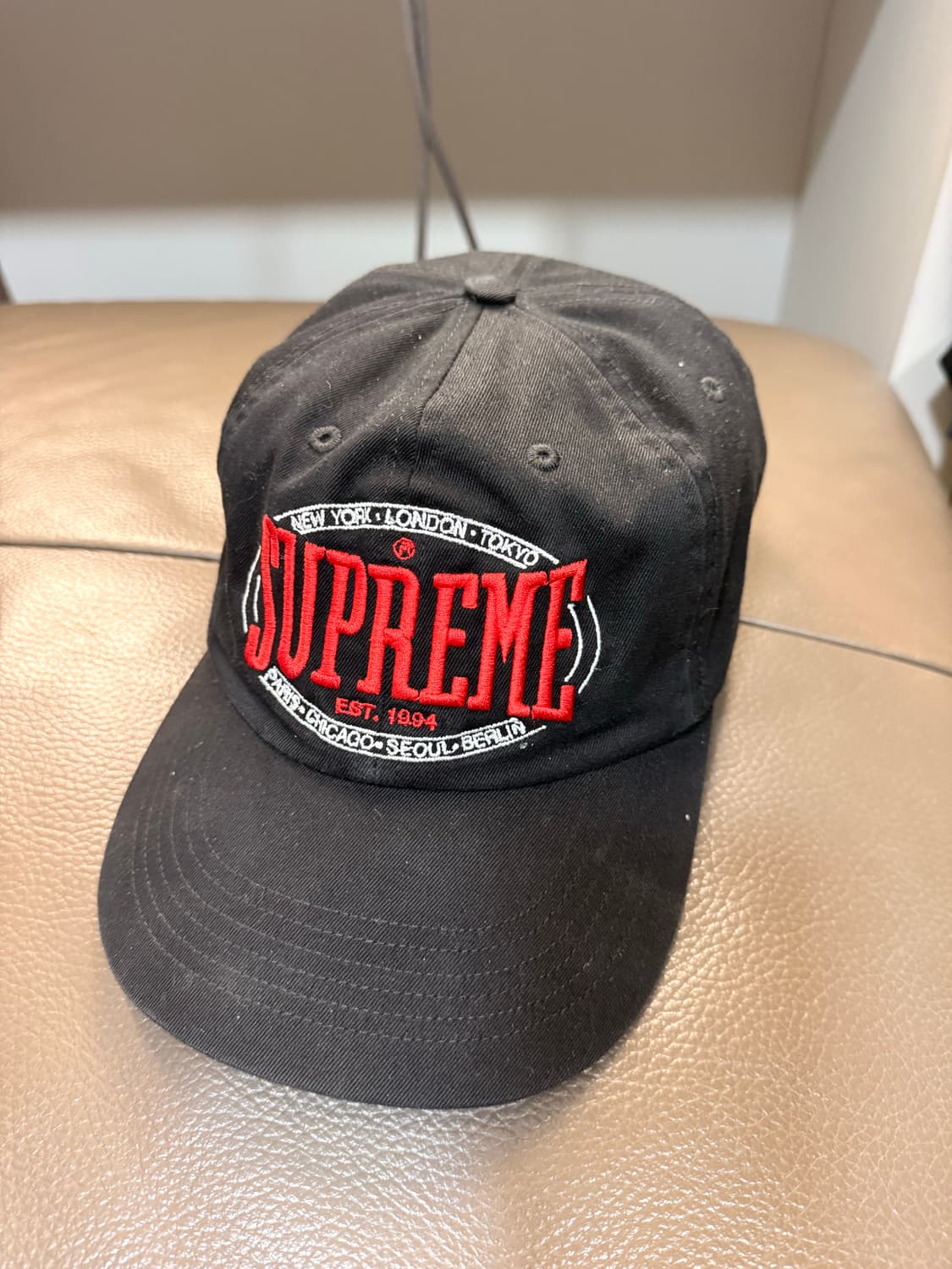 슈프림 6패널캡 상품이미지1