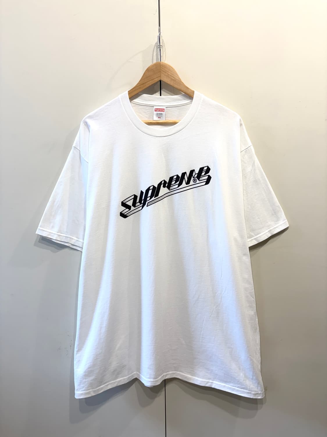 슈프림 배너 반팔 티셔츠 상품이미지1