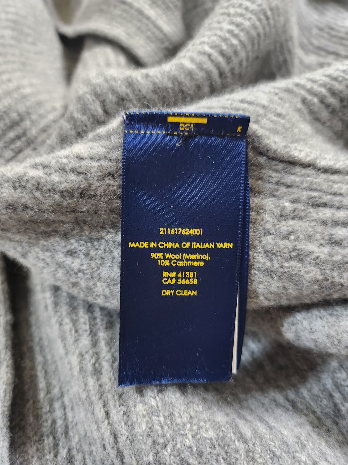 폴로 니트 롱가디건 상품이미지6