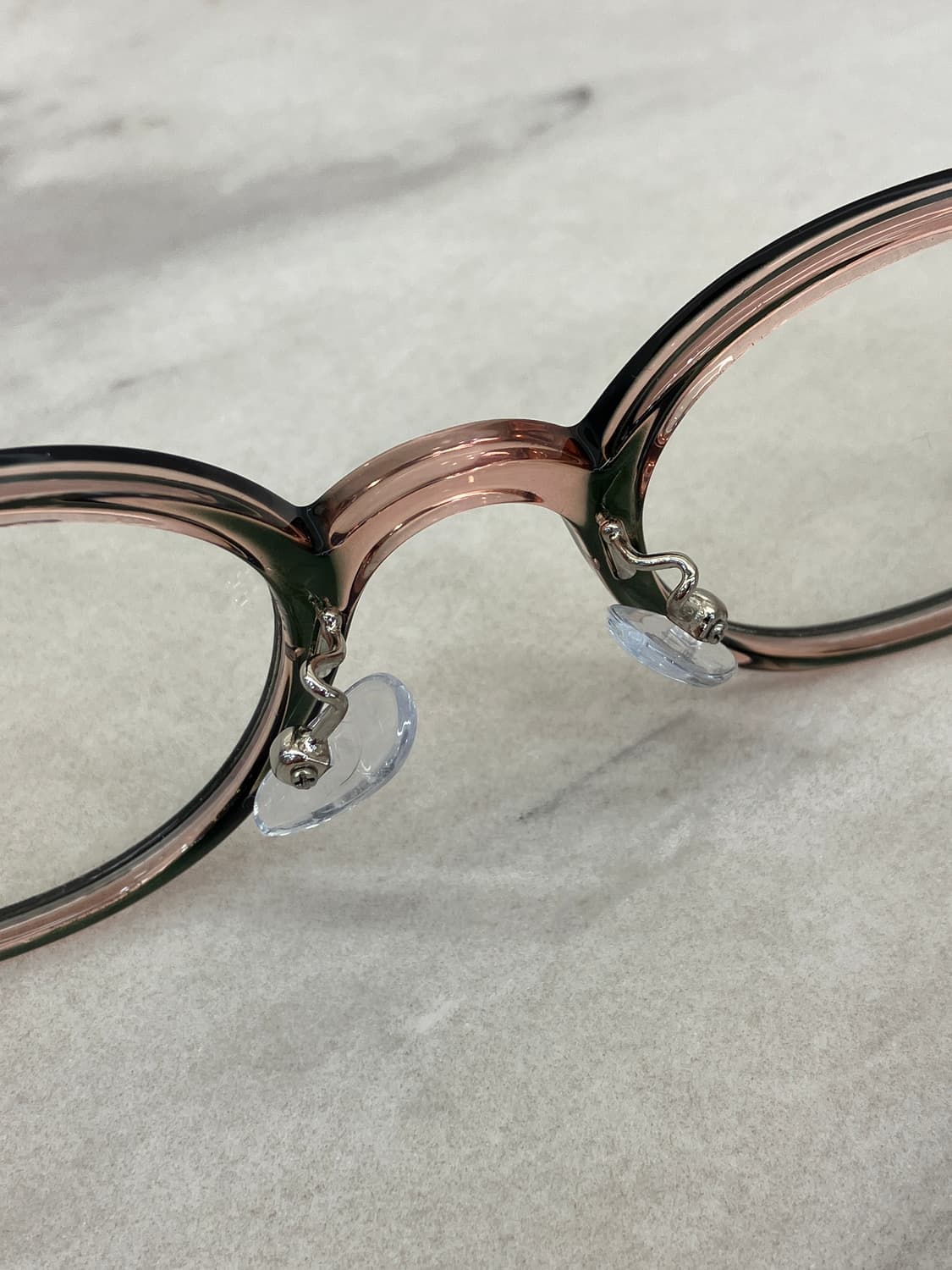 B64 HL 워터멜론 오벌 슬림 뿔테 안경7668 상품이미지4