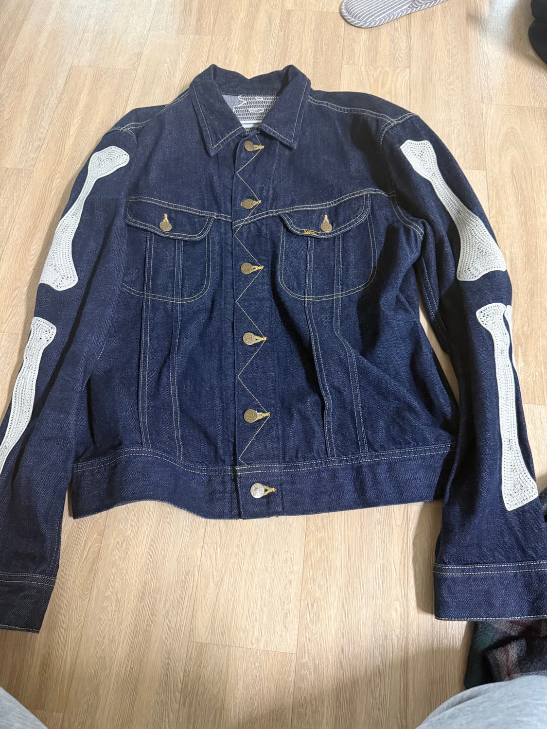 [46] 캐피탈 11.5온즈 데님 멕시칸 턱시도 웨스터너 본 자켓 인디고 상품이미지1