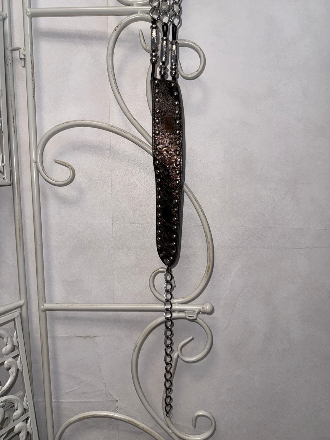 Bronze python oriental chain belt  상품이미지6