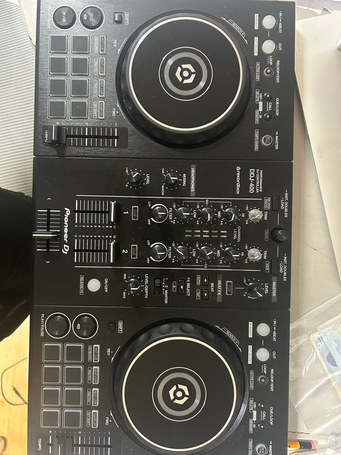Pioneer dj 400 박스, 연결 코드 풀 구성 상품이미지1