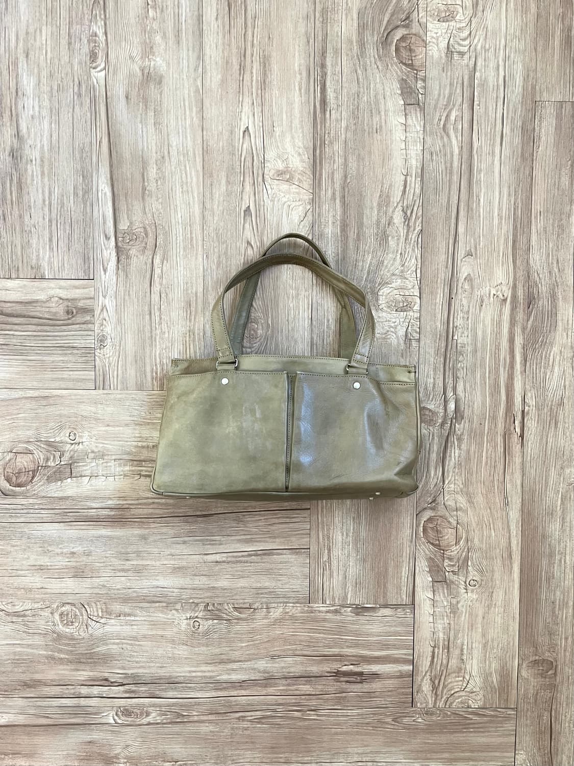 마가렛호웰 소가죽 숄더백 상품이미지1