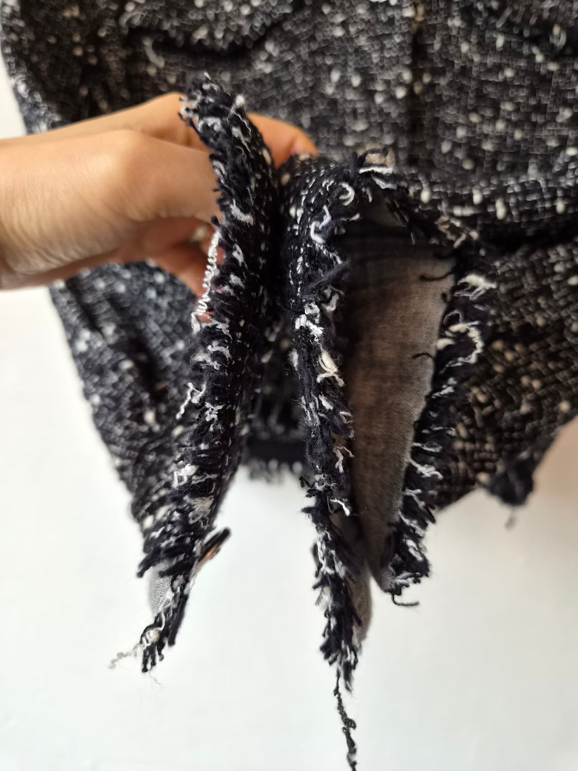 지컷 Gcut 여성 트위드루즈핏자켓 55사이즈 상품이미지5