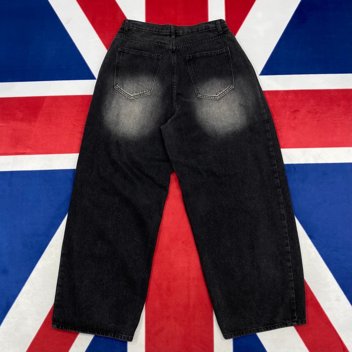 빈티지 벌룬 흑청데님팬츠 여성 XL  상품이미지4
