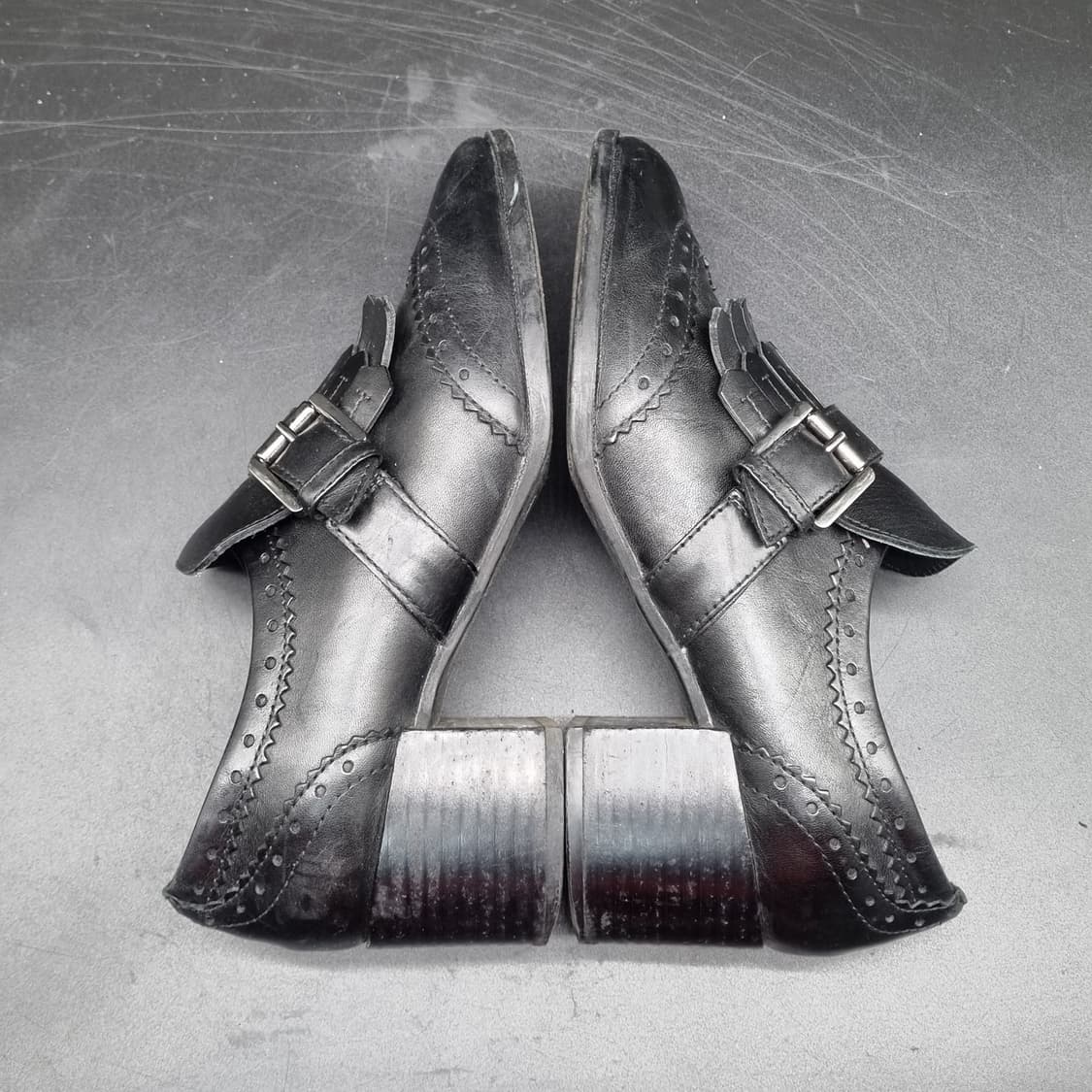 제옥스 옥스포드 구두36.5 235 굽5 상품이미지5