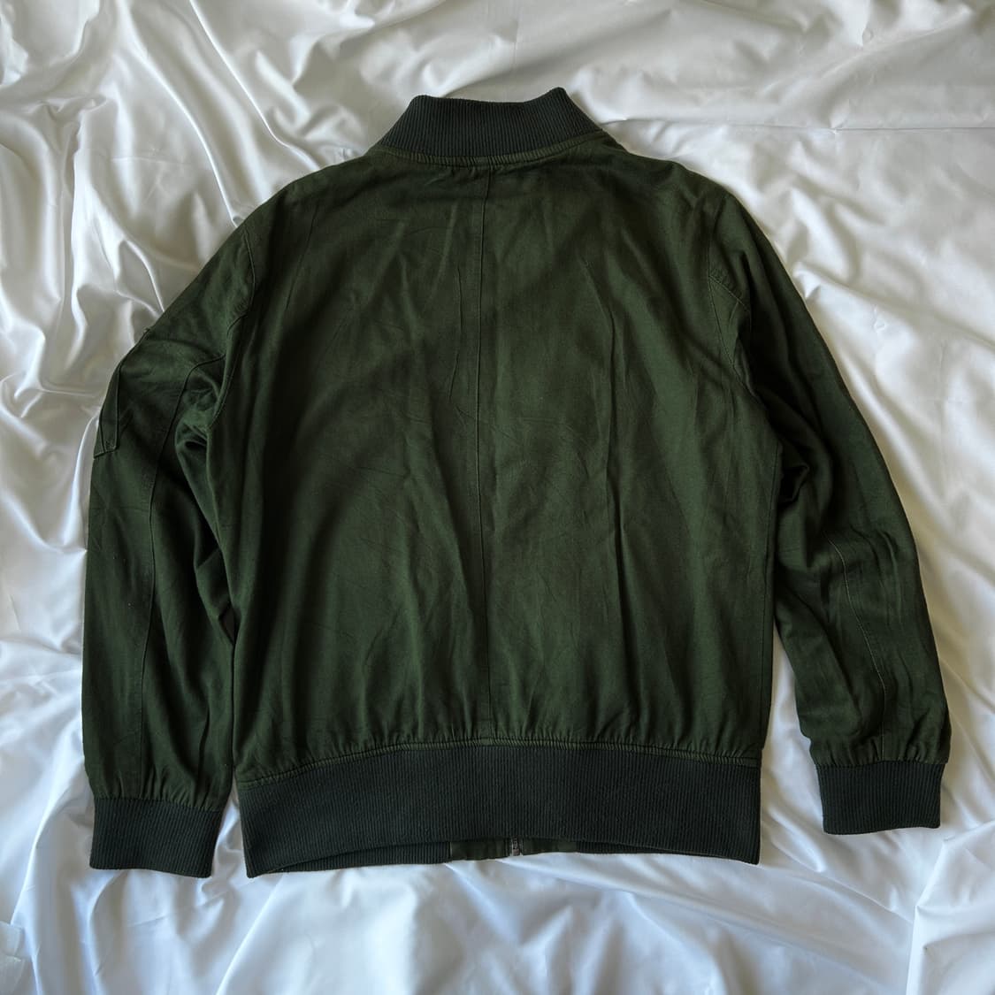 빈티지 카키 블루종 점퍼 상품이미지7