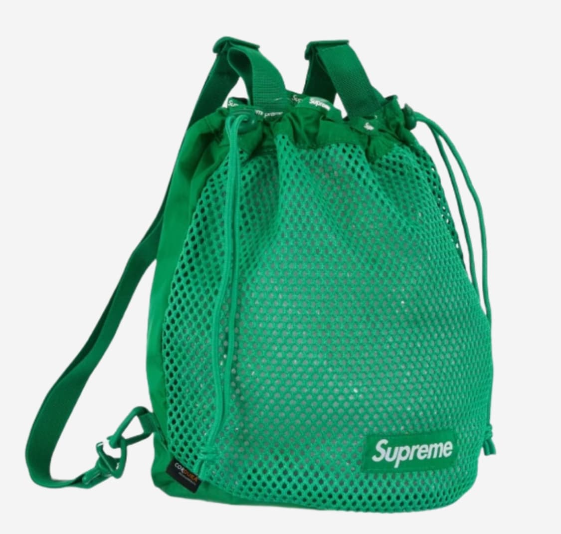 Supreme Mesh Small Backpack Green 상품이미지8