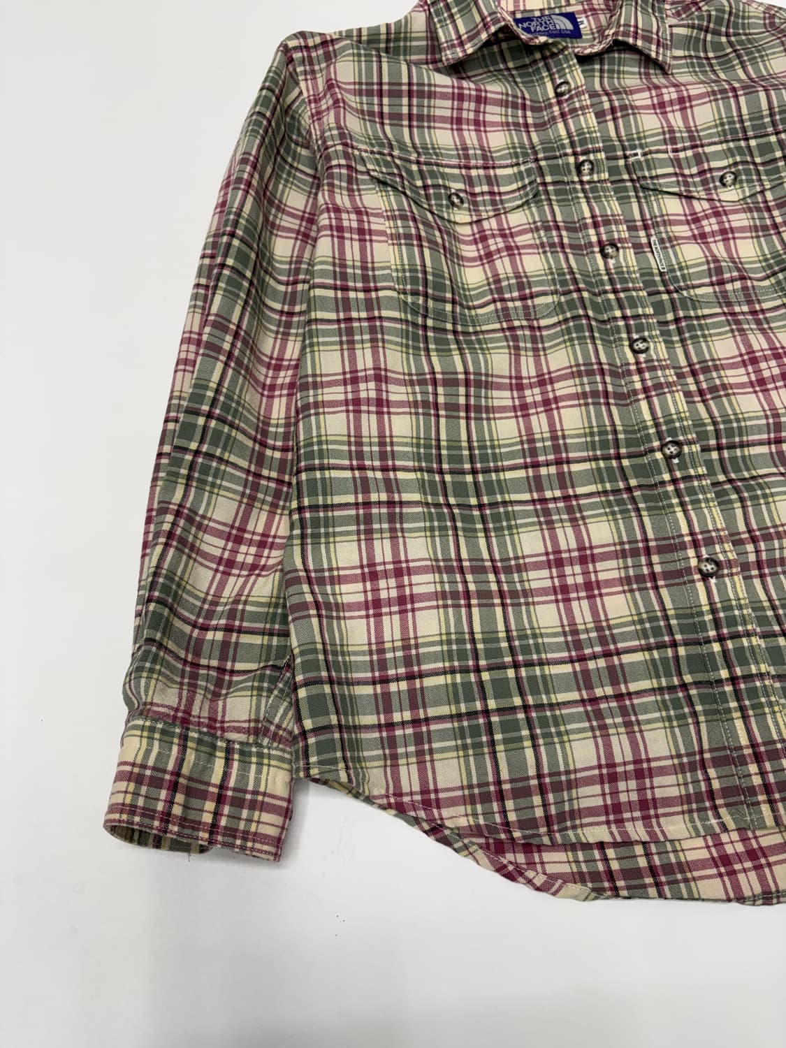 노스페이스 퍼플 라벨 체크셔츠 상품이미지4