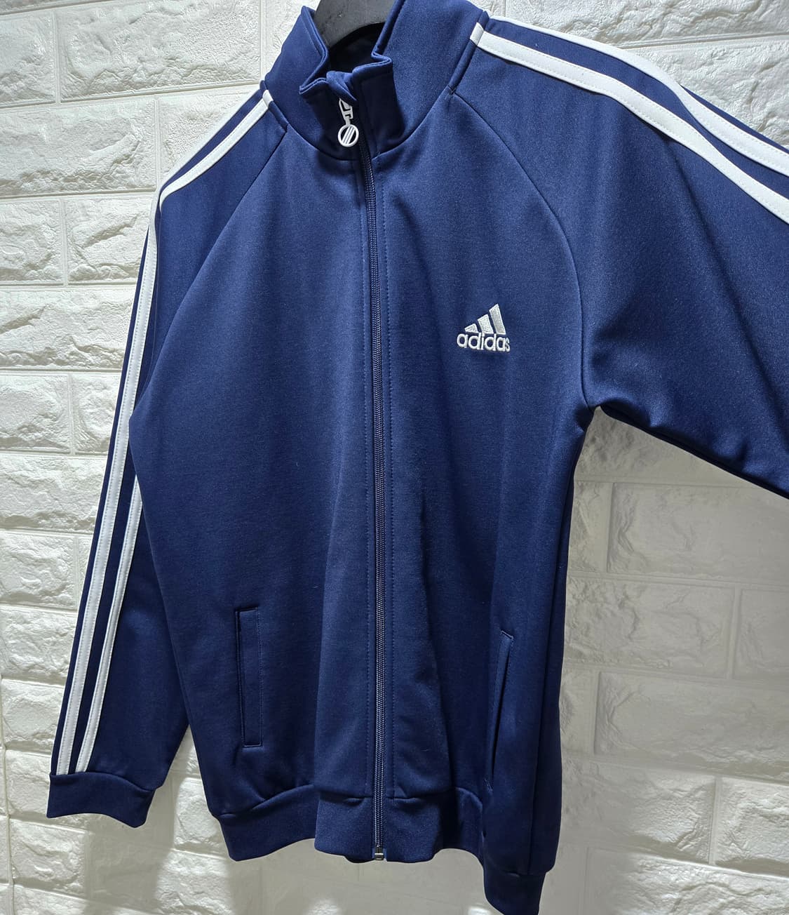 거의새것/ 아디다스 주니어 에센셜 삼선 트랙탑 져지 79 상품이미지4