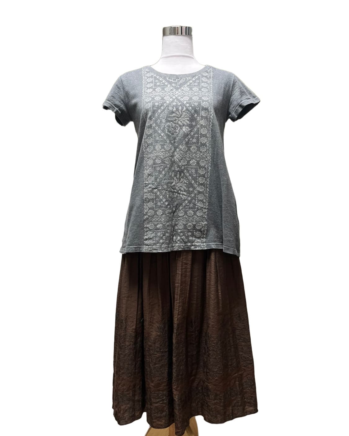 Silver glitter pattern top 상품이미지6
