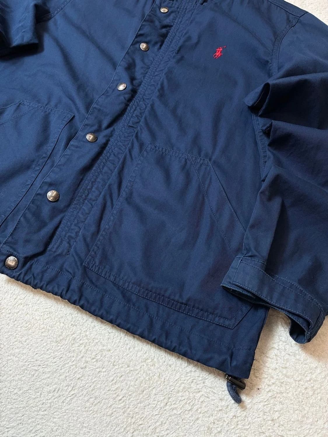 폴로 랄프로렌 00's 가먼트 다잉 후디 자켓 PN6906 상품이미지5