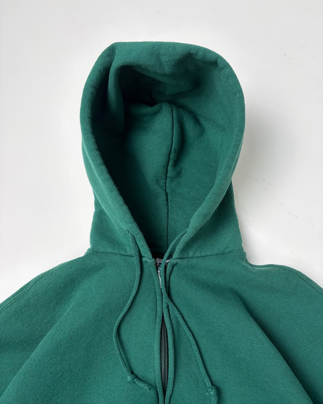90s Russell Zip Up Hoodie (green) 상품이미지6