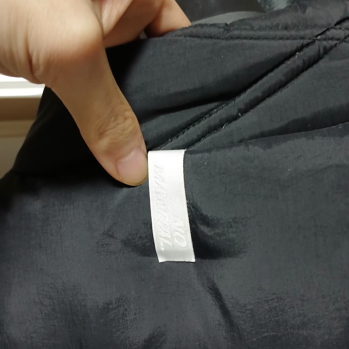 노메뉴얼 패딩 조끼 오버핏 다운 자켓 상품이미지3