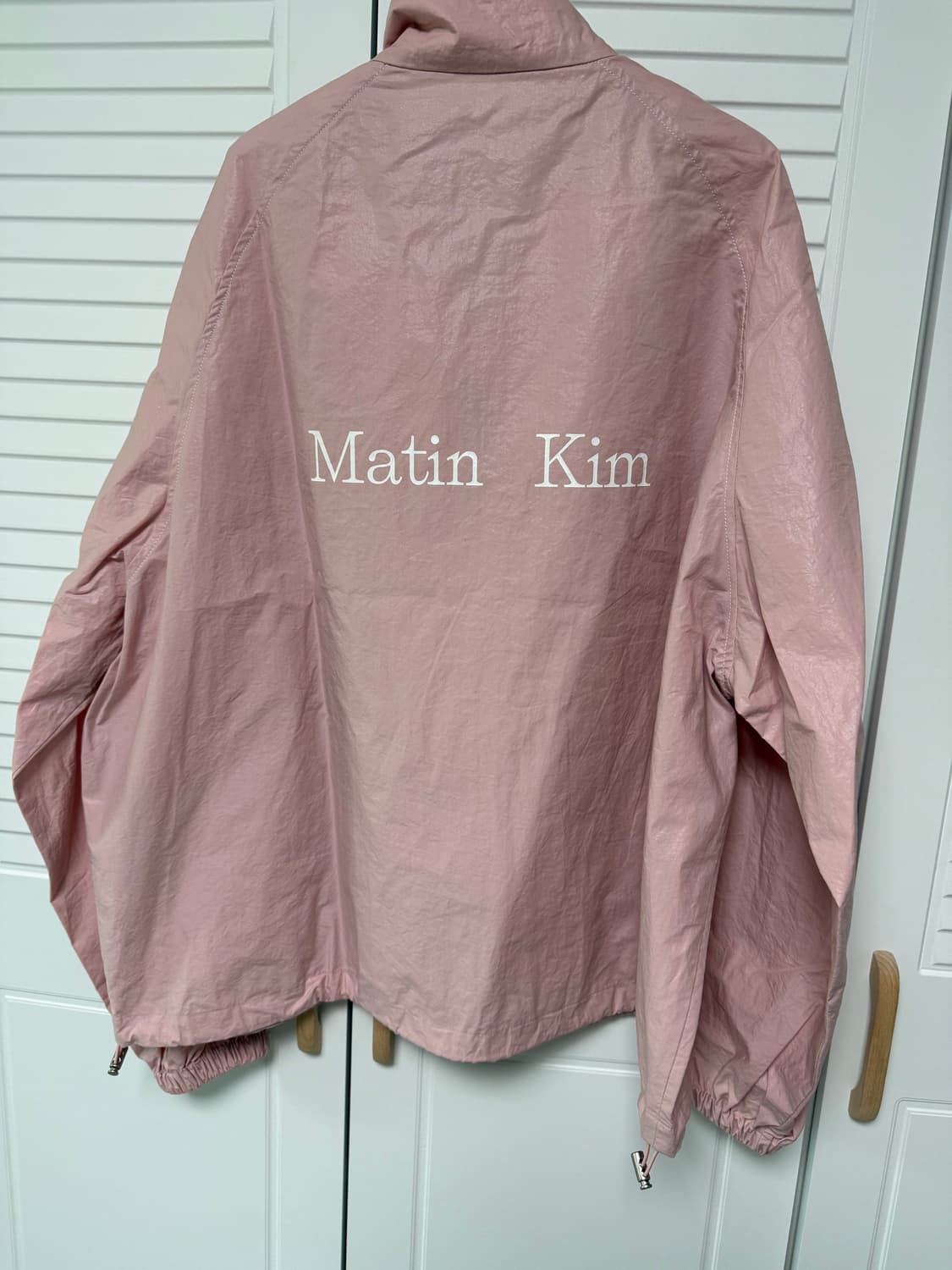 마뗑킴 바람막이 자켓 핑크 상품이미지2