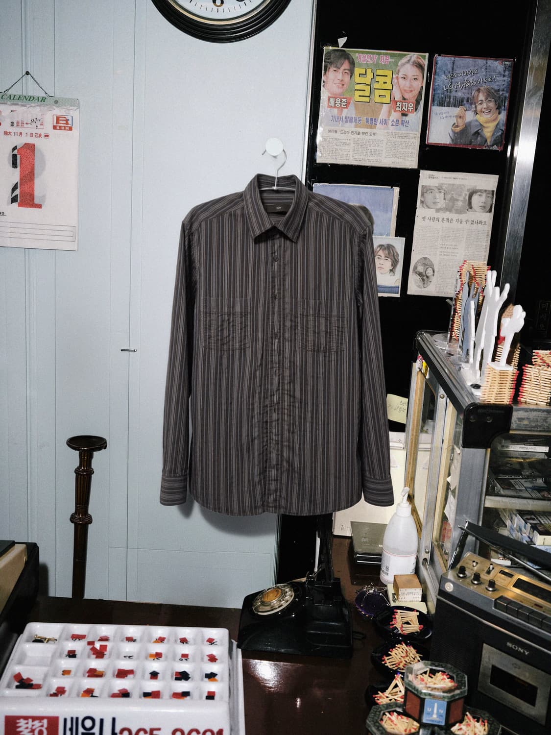 Ermenegildo Zegna Stripe Shirt 상품이미지6