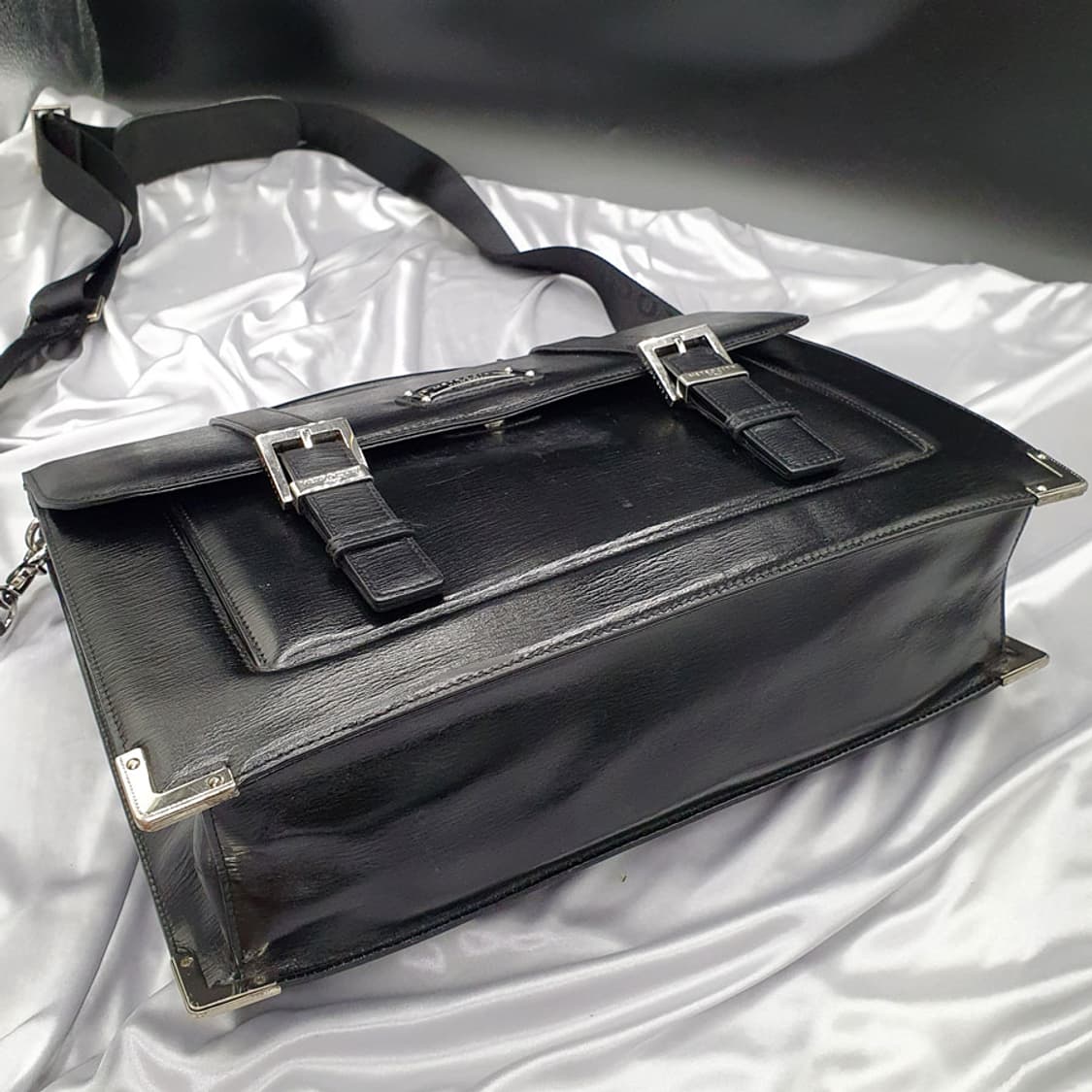 메트로시티 가죽 엣지 서류가방 중고 가방 은피아노 상품이미지7