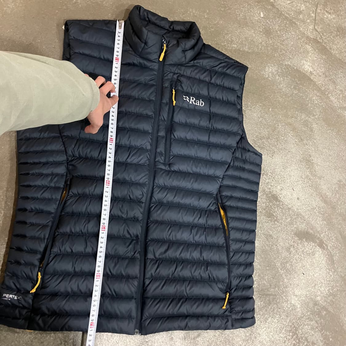  랩 마이크로라이트 다운 패딩 베스트 조끼 벨루가 상품이미지8