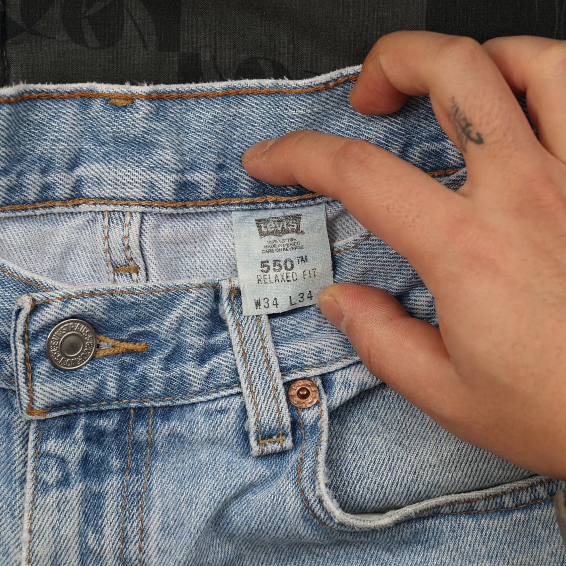 00s 리바이스 550 데님팬츠 상품이미지4