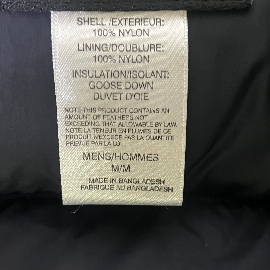 The north face 노스페이스 700눕시 패딩 중앙로고 m 차콜 상품이미지6