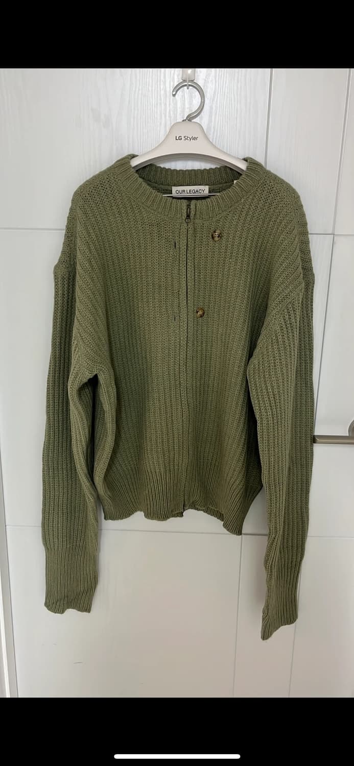 Our Legacy 집업가디건 올리브 105-110사이즈정품 상품이미지4