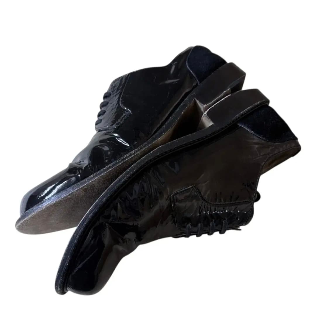 꼼데가르송 트리콧 에나멜 드레스슈즈 레이디스 상품이미지2