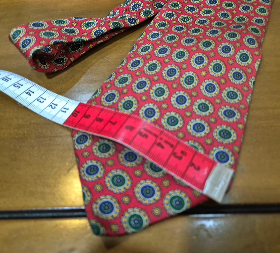 메달리온 플라워 실크 타이 상품이미지5