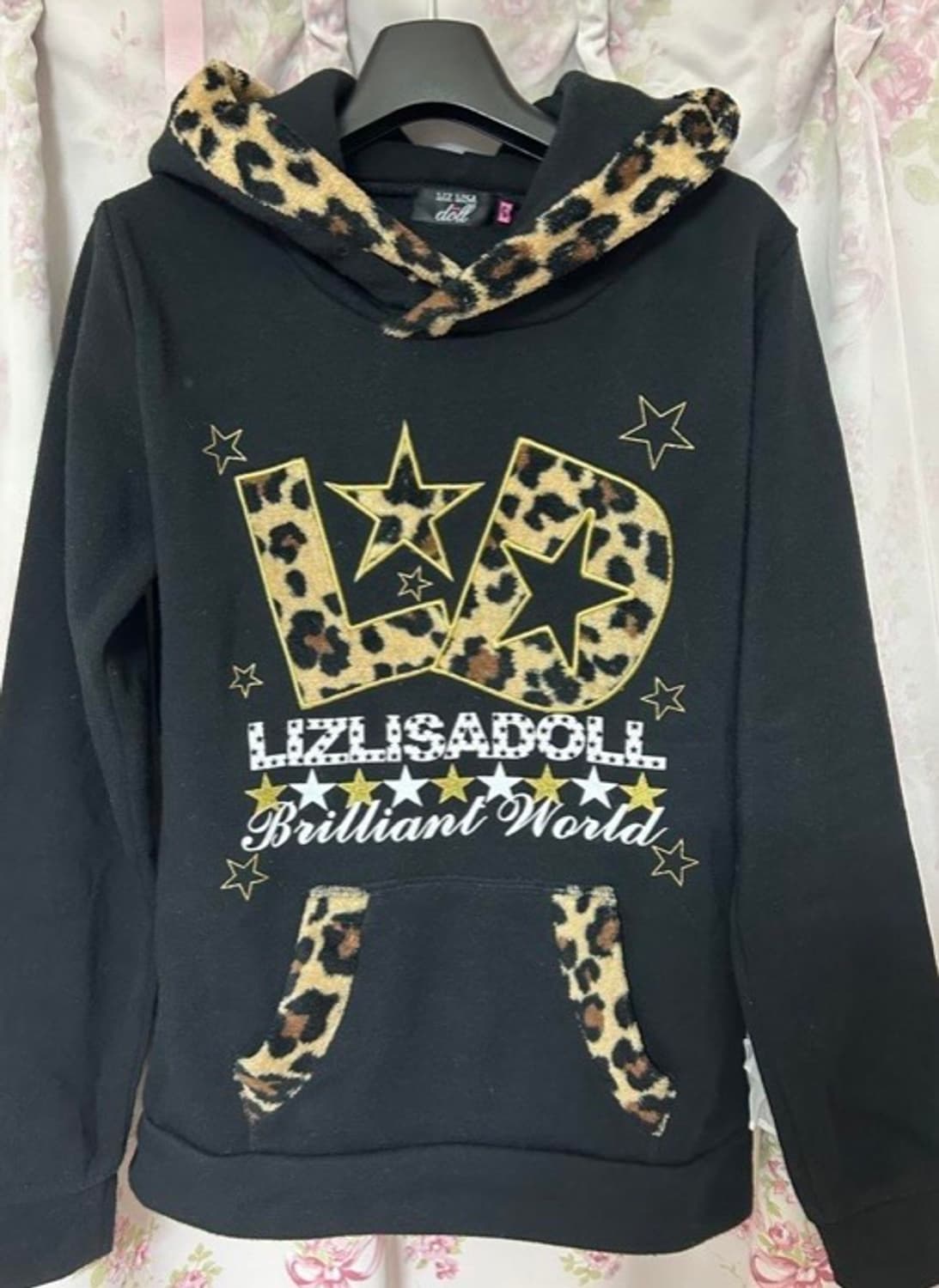 Lizlisa doll 리즈리사돌 레오파드 후드티 갸루 빈티지 상품이미지1