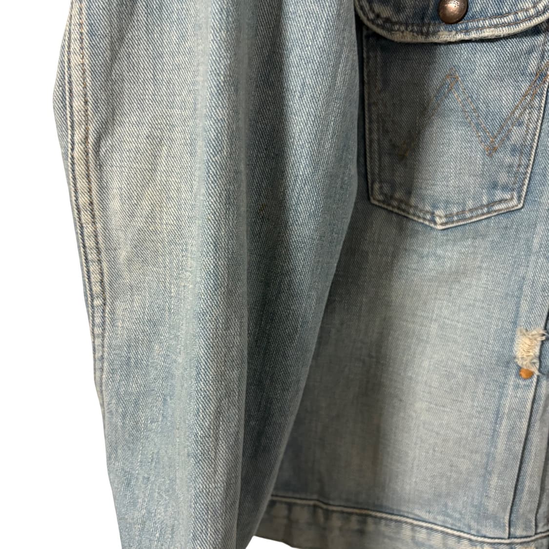 랭글러 11mj  타입2 2세대 데님자켓 S 상품이미지3