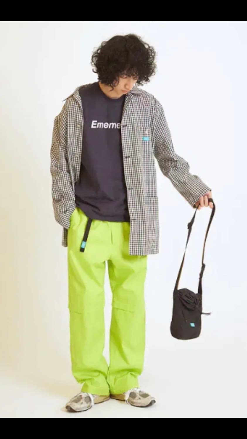 mmlg 깅엄 워커 재킷 상품이미지1