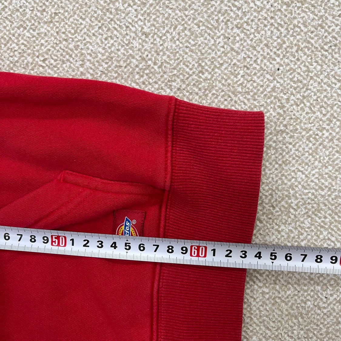 [S-M] 디키즈 빅로고 기모 긴팔 후드 티셔츠 0114M1 상품이미지5