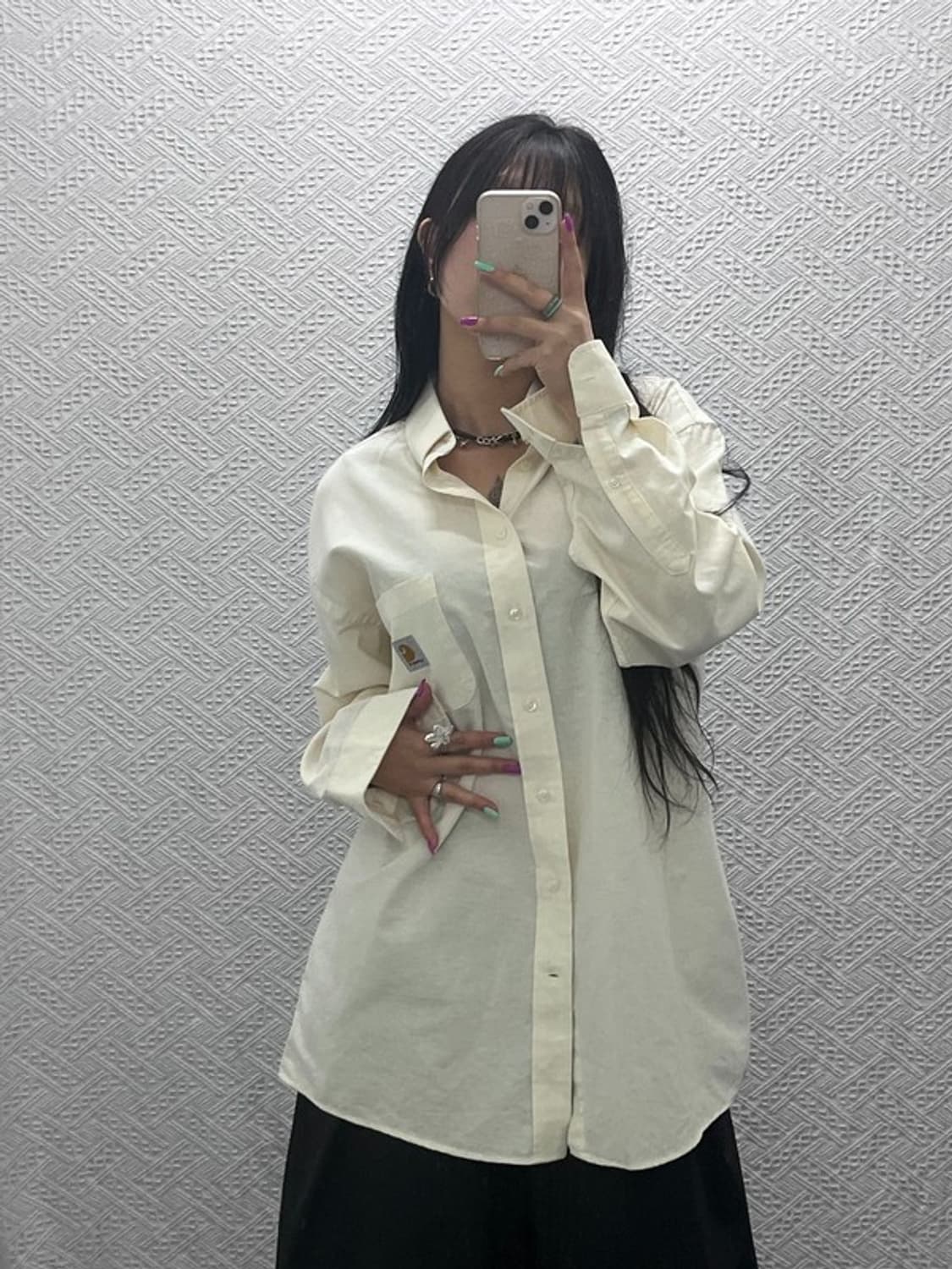 칼하트 빈티지 레트로 원포켓 셔츠 XL C07242 상품이미지1