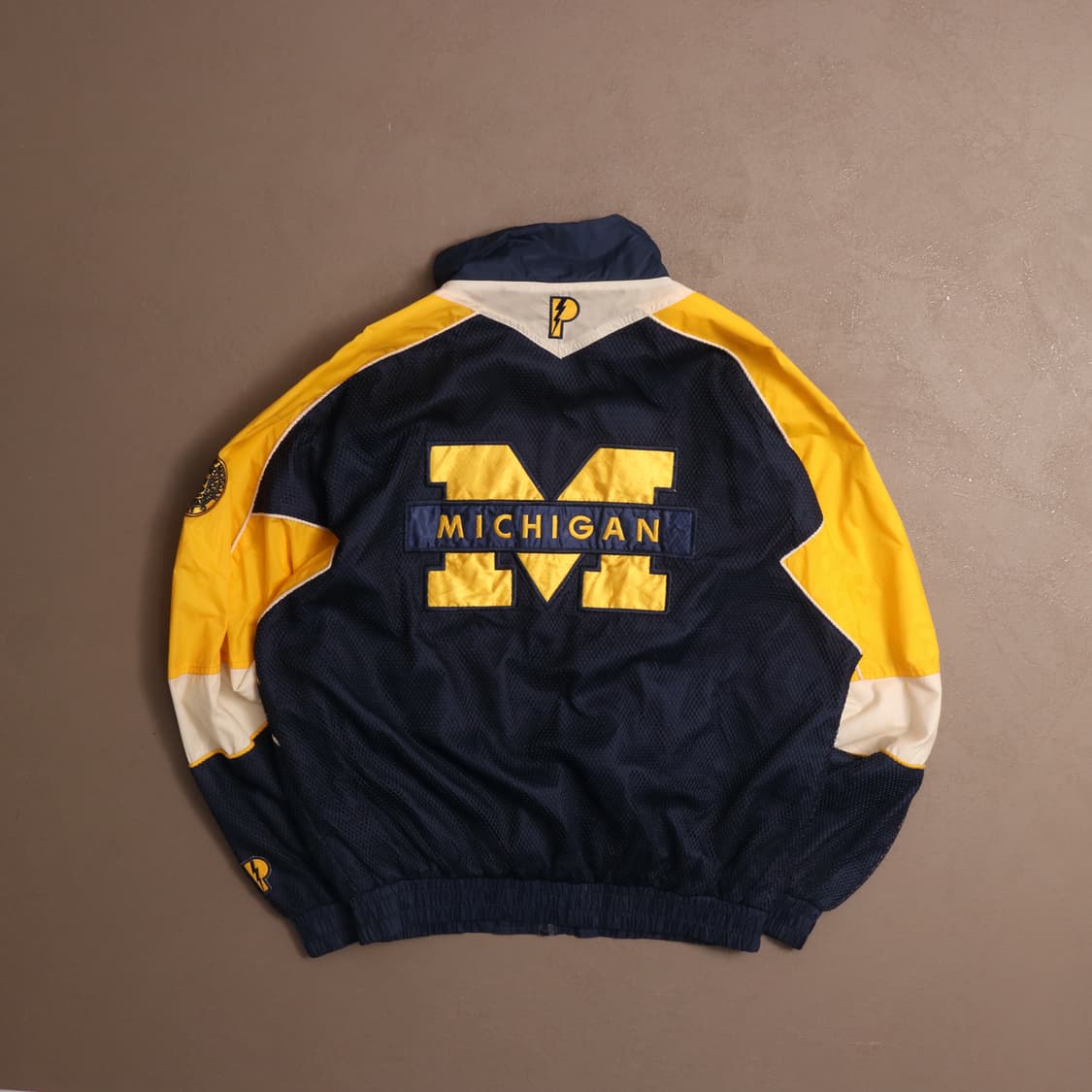 90's USA 컬리지 나일론 바람막이 A1380 상품이미지10