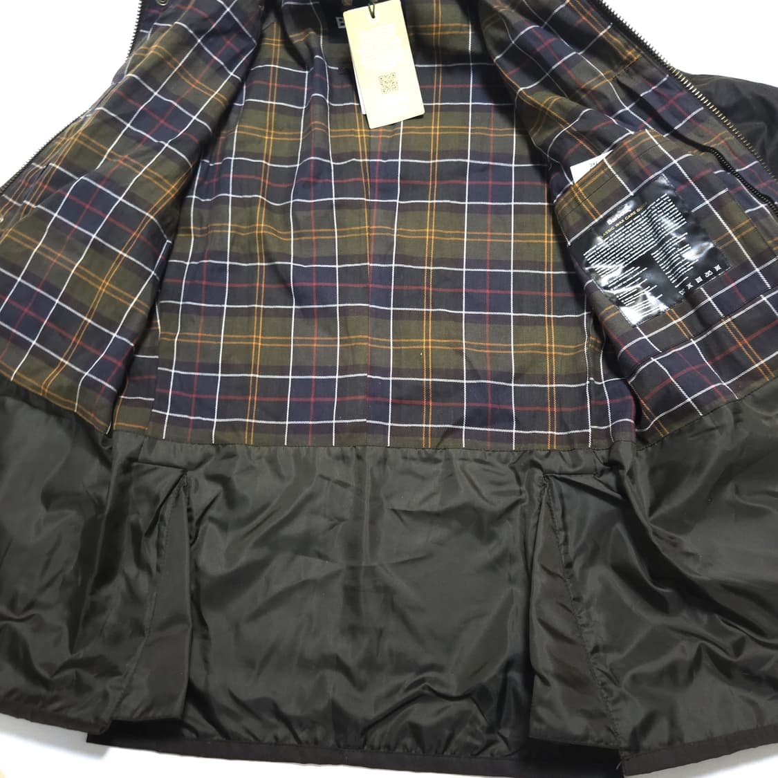 바버 Barbour 애쉬비 왁스 자켓 올리브 상품이미지6