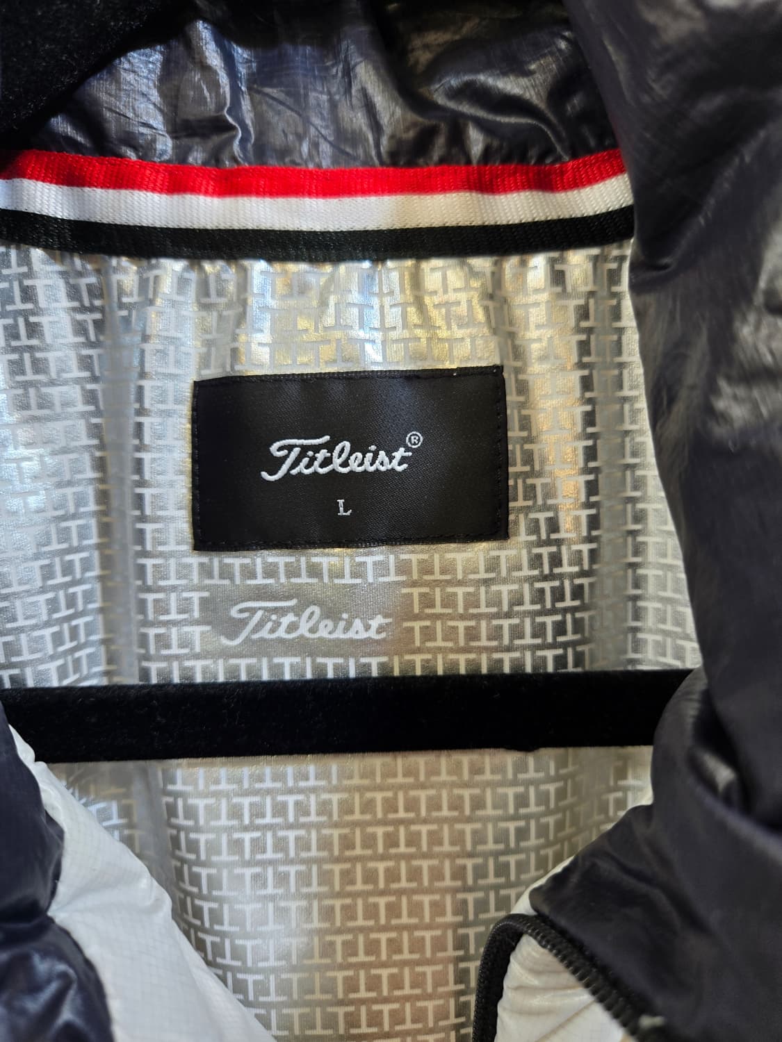 타이틀리스트 (정품)화이트 패딩 조끼 상품이미지2