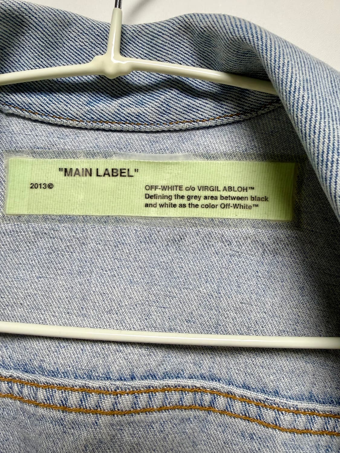 오프화이트 데님자켓 상품이미지2