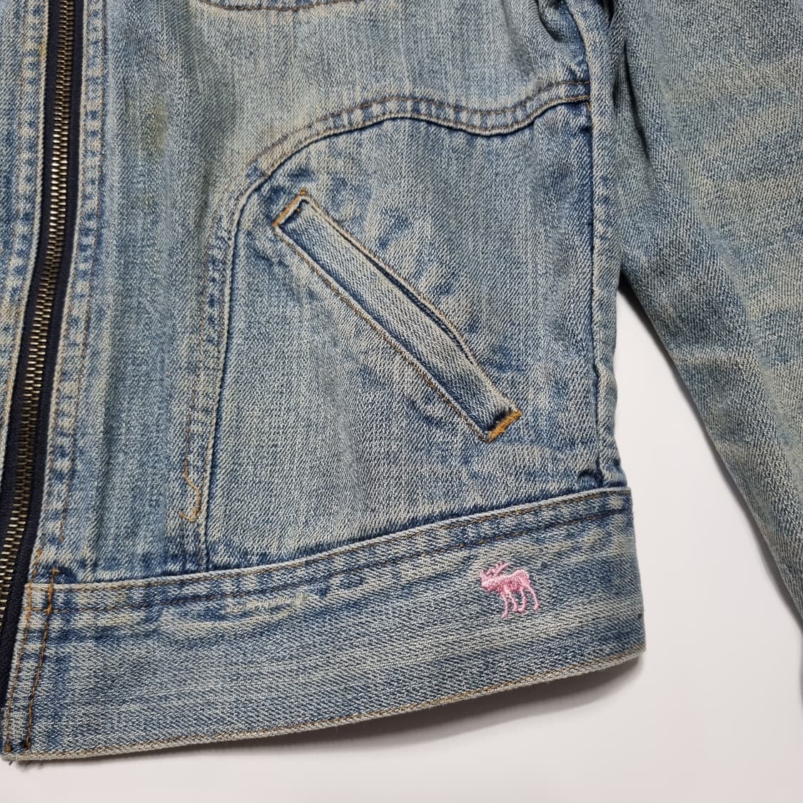 아베크롬비 딱붙핏 데님 자켓  상품이미지4