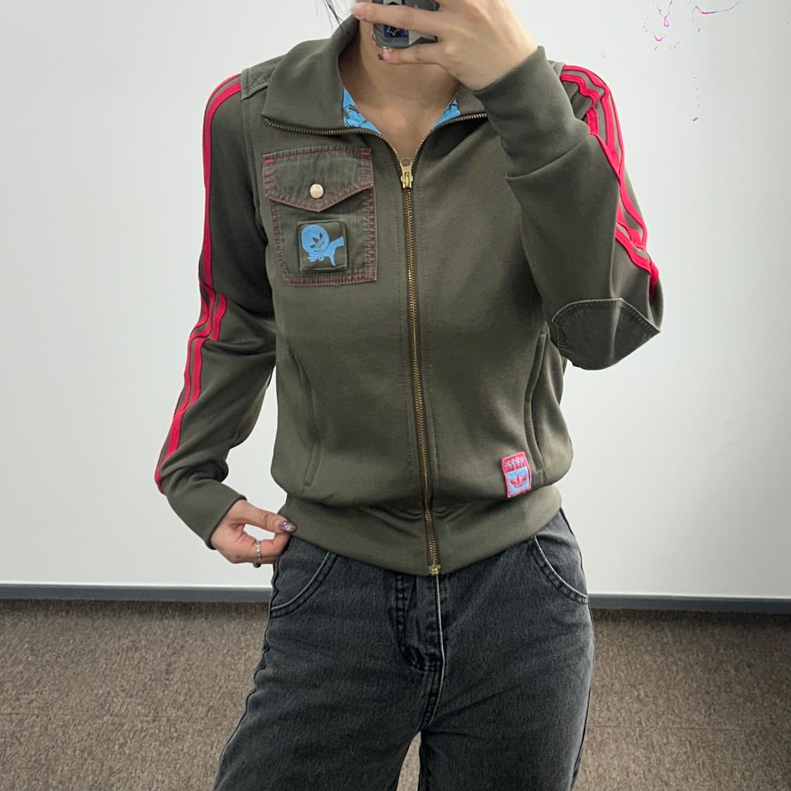 Adidas 아디다스 패치포인트 포켓 카키 져지 상품이미지1