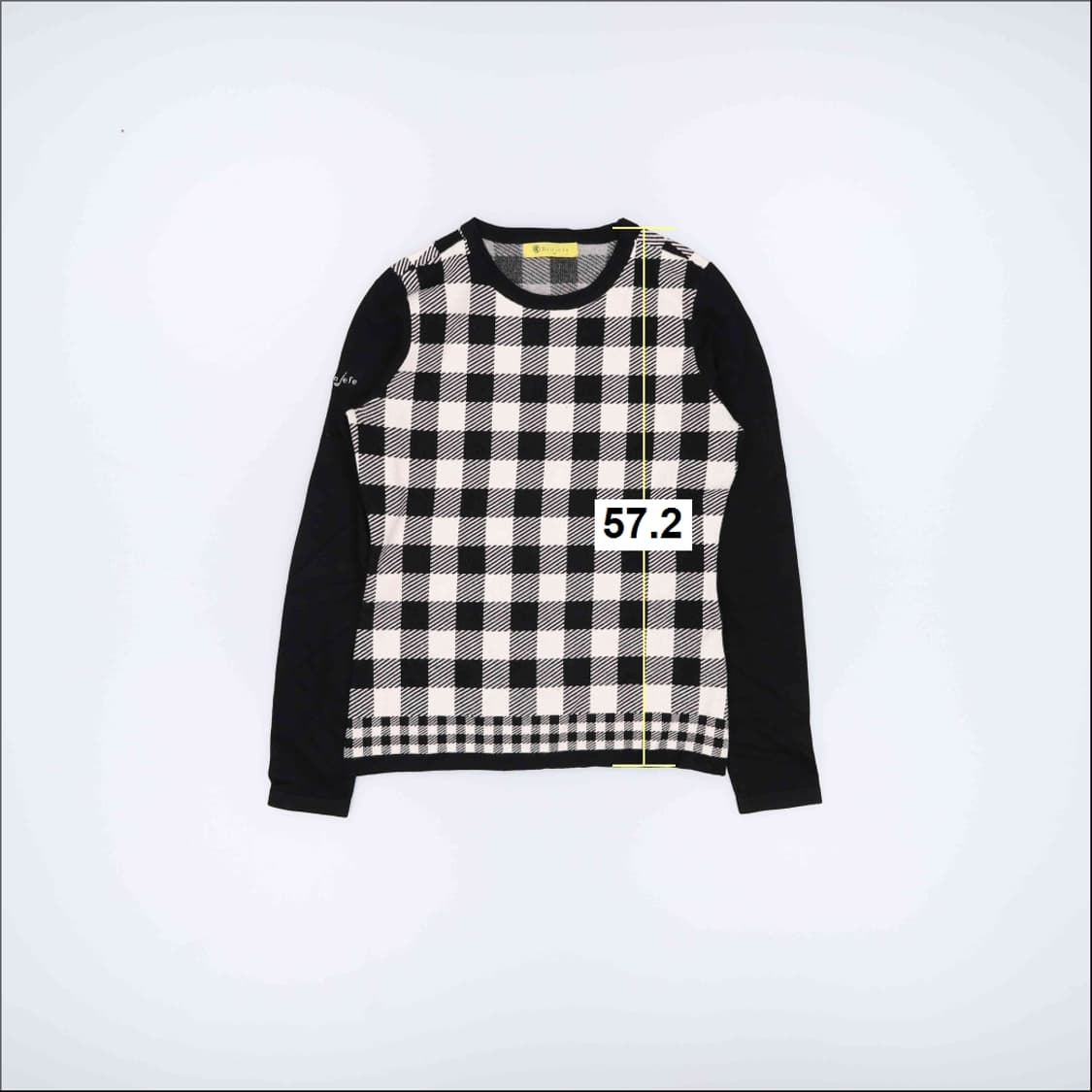 [95] 벤제프 여성 골프 체크 니트 스웨터 0108J  상품이미지6