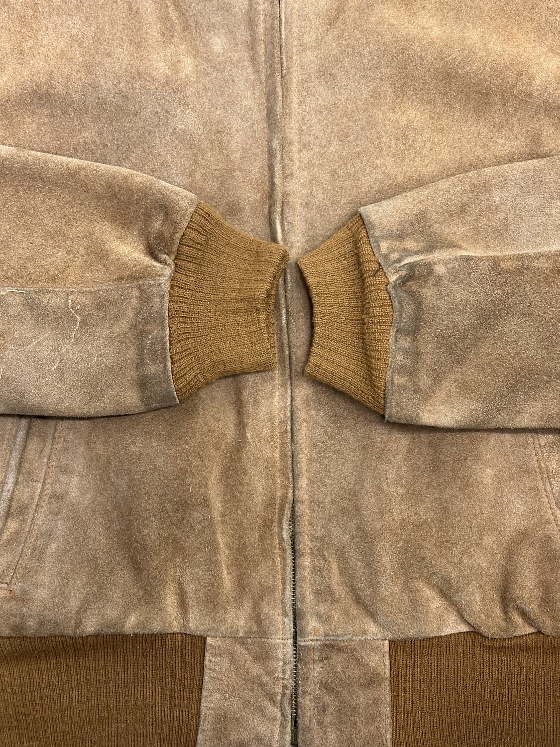 70s Sears 스웨이드 레더 자켓 L 상품이미지5