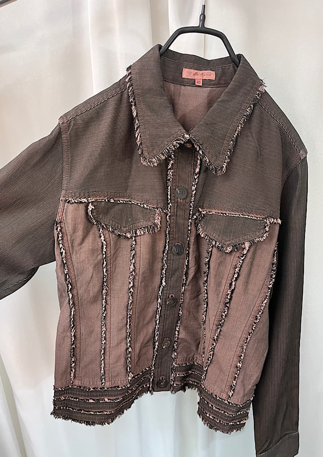 ville d`azur shirt jacket  상품이미지2