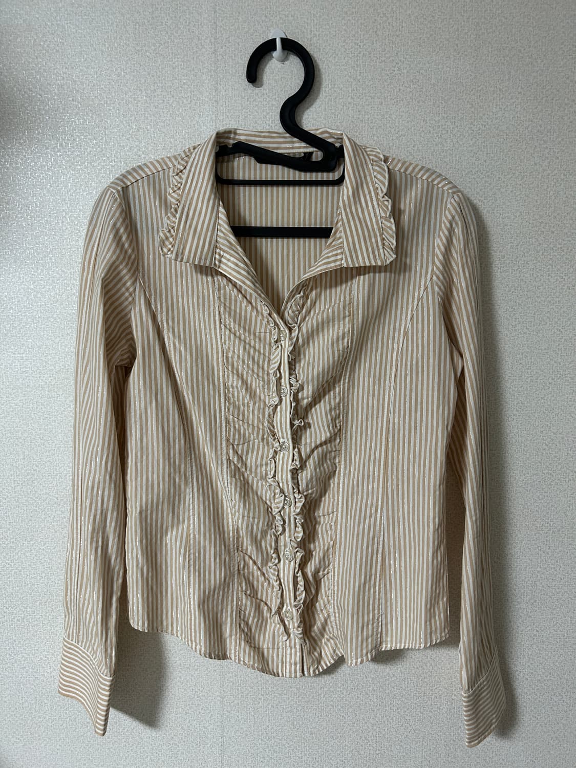 frill glitter shirt 상품이미지2