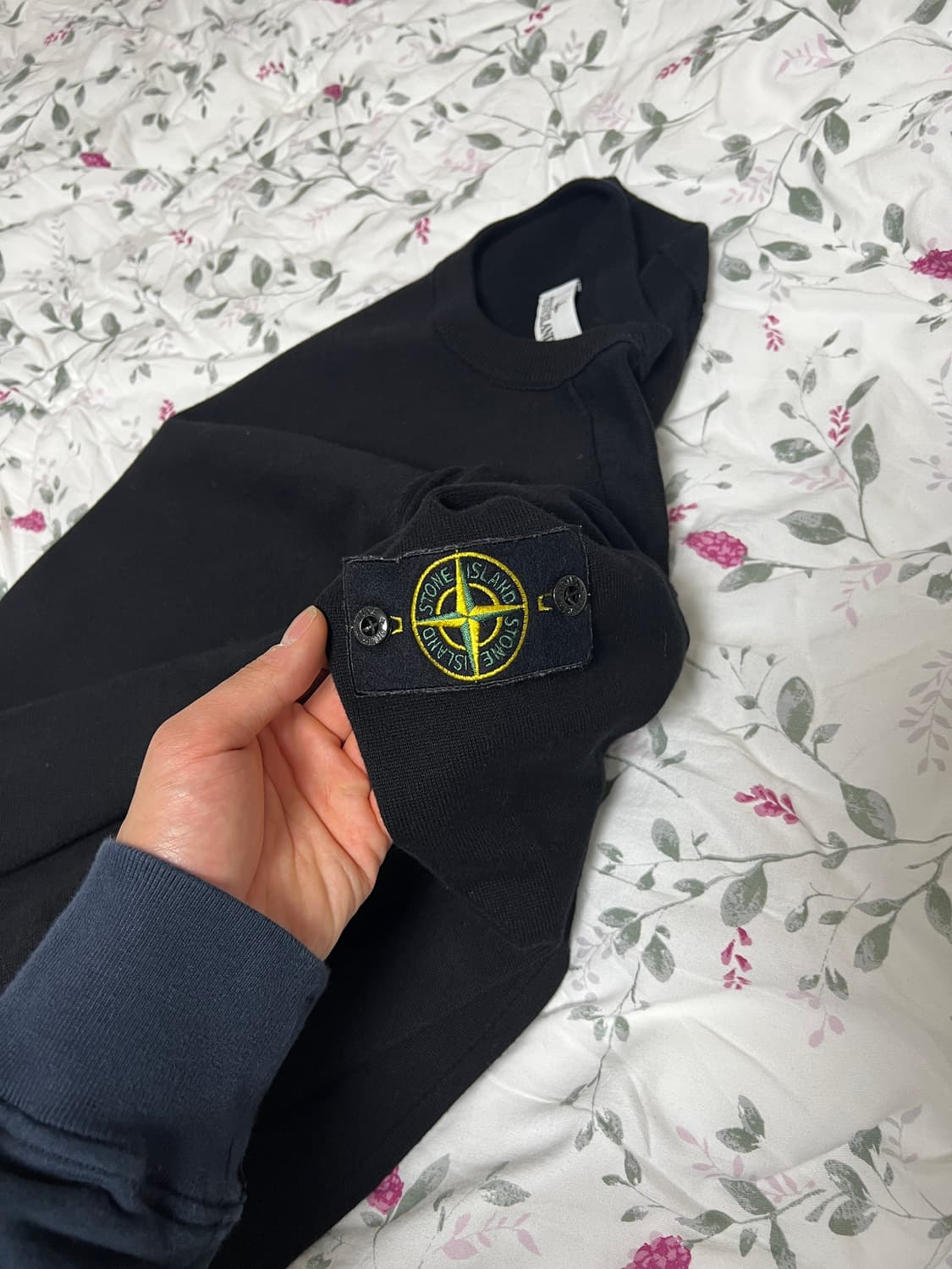 스톤아일랜드 블랙 니트 xl 상품이미지3