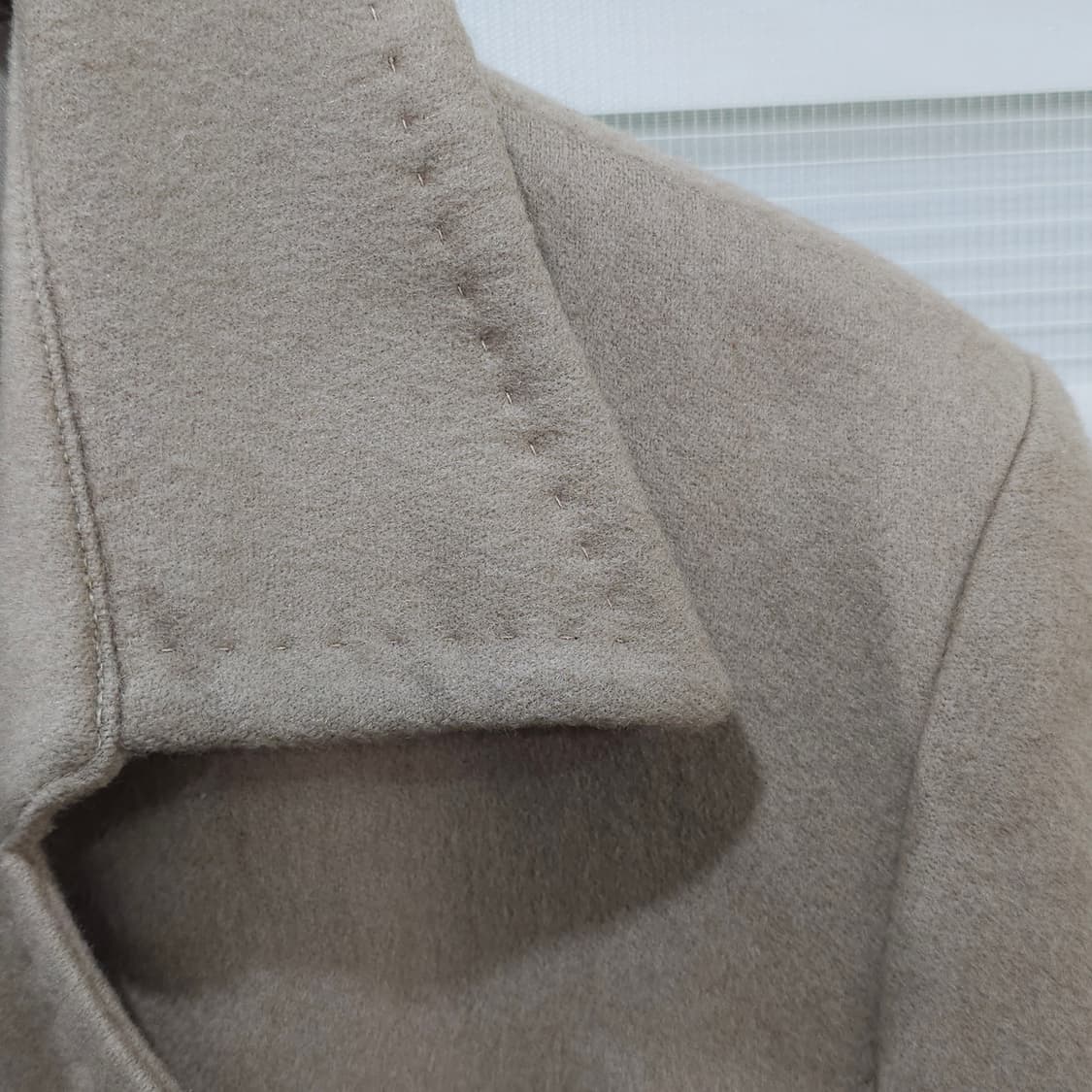 JAPAN 빈티지 캐시미어100 더블코트- 우먼M 상품이미지5